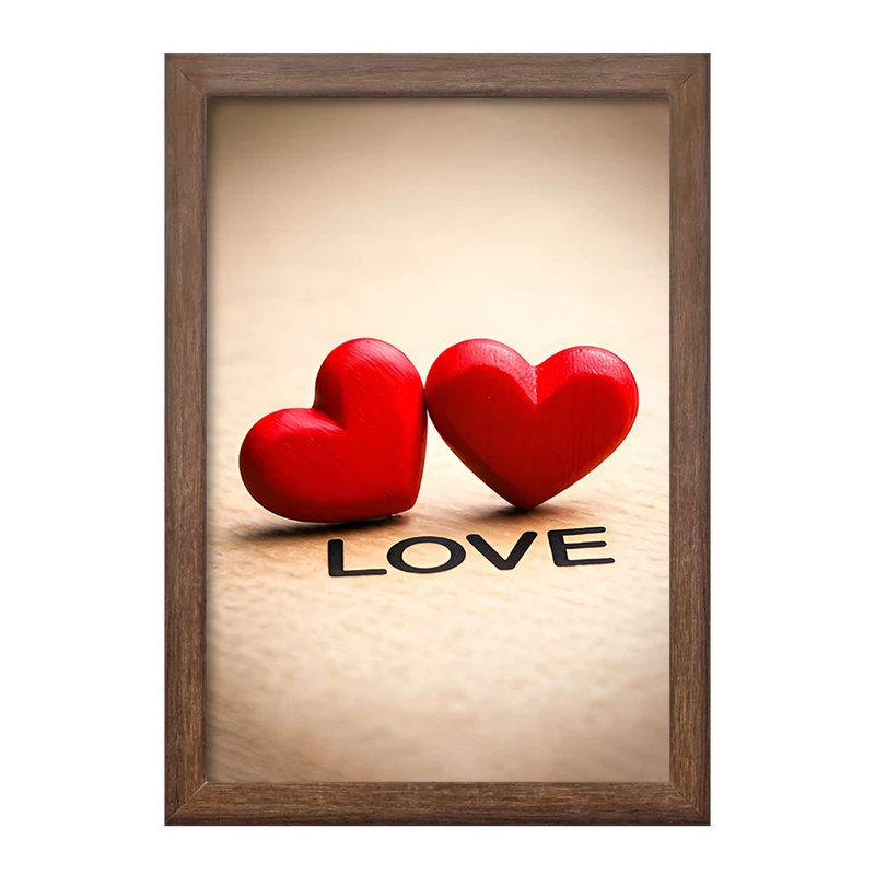 تابلو خندالو طرح قلب (Love) کد F7704