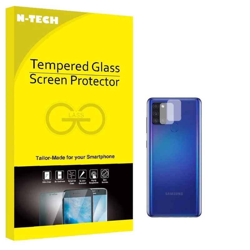 محافظ لنز دوربین انتک مدل LSNK-01 مناسب برای گوشی موبایل سامسونگ Galaxy A21s بسته دو عددی