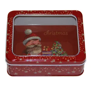 جعبه هدیه فلزی طرح زمستان کد 3