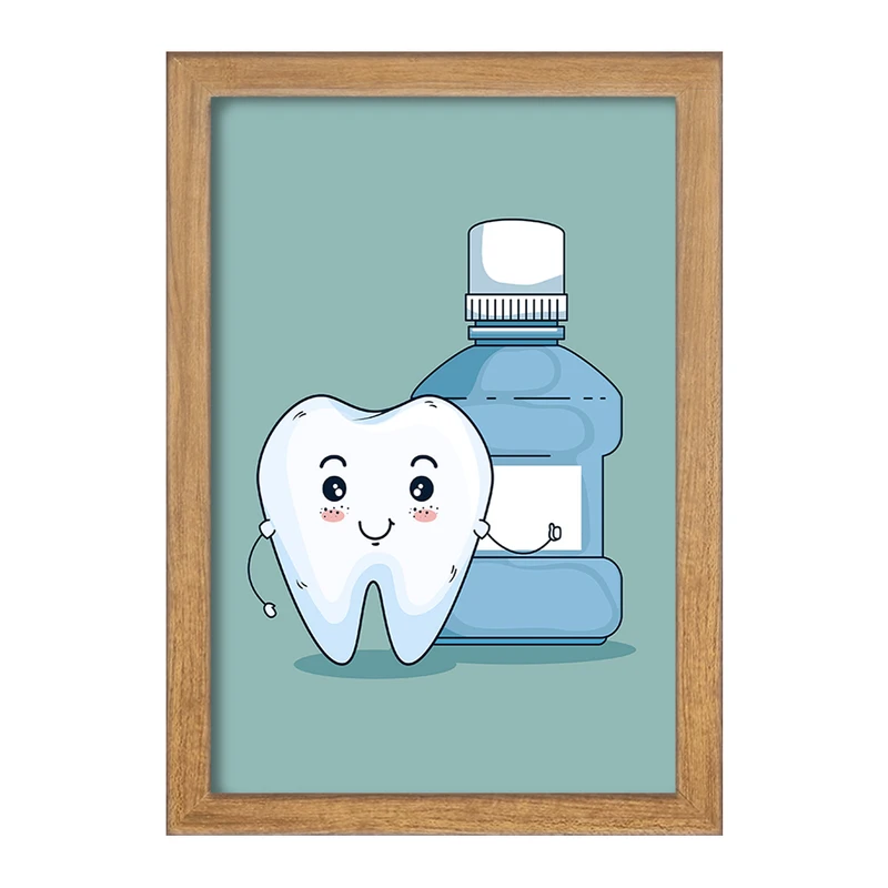 تابلو خندالو مدل دندان و دندان پزشکی کودکانه کد F9818