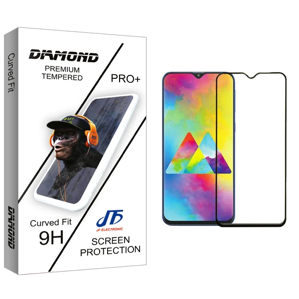 محافظ صفحه نمایش جی اف مدل Diamond glass مناسب برای گوشی موبایل سامسونگ Galaxy M10