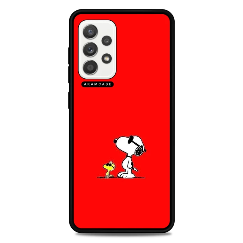 کاور آکام مدل AMC-WSGA52-SNOOPY-40 مناسب برای گوشی موبایل سامسونگ Galaxy A52