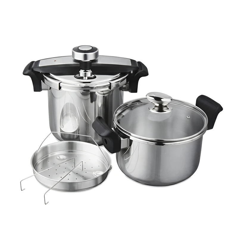 زودپز دوقلو مدل 43005 گنجایش 6 و 8 لیتر