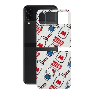 Remax cover sticker Leth model hello kitty design suitable for Samsung Galaxy Z Flip3 mobile phone