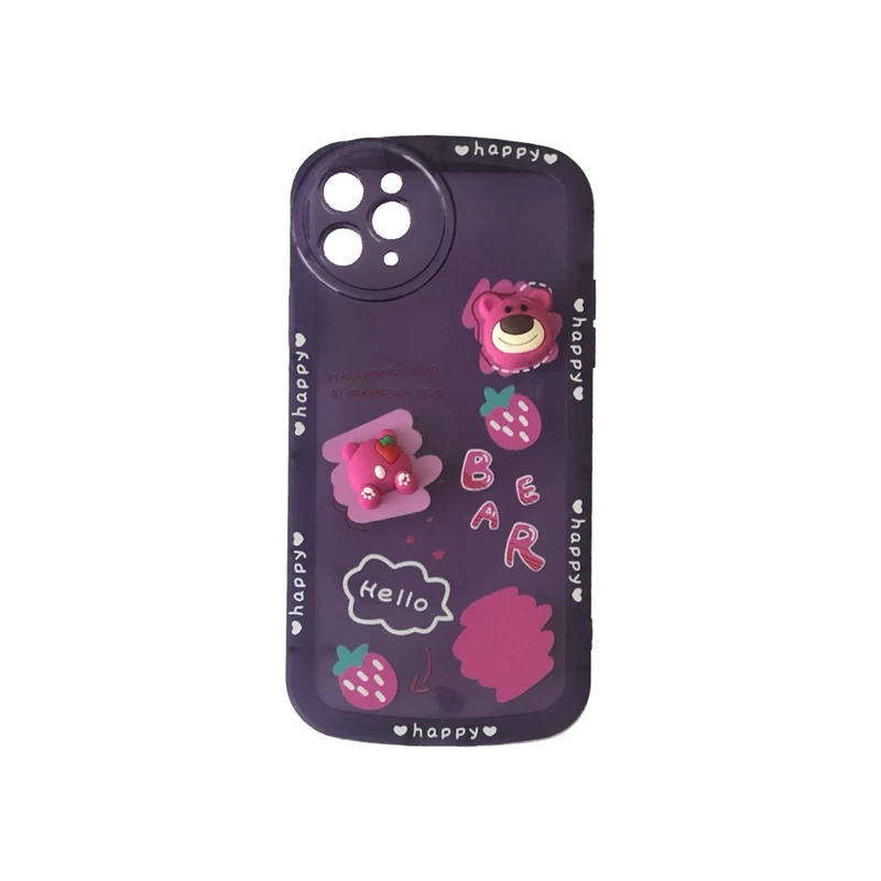 کاور مدل عروسکی برجسته کد 12 مناسب برای گوشی موبایل اپل iPhone 12 Pro Max