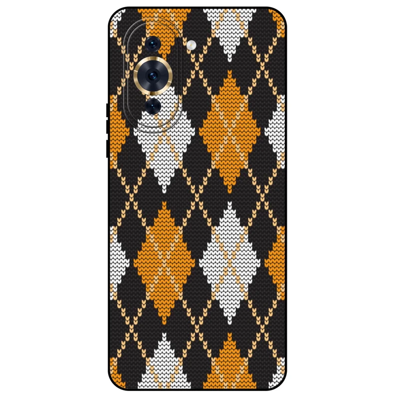 کاور مگافون طرح بافت مدل 8104 مناسب برای گوشی موبایل هوآوی Nova 10