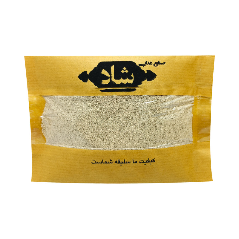 خمیر مایه فوری صنایع غذایی شاد - 120 گرم