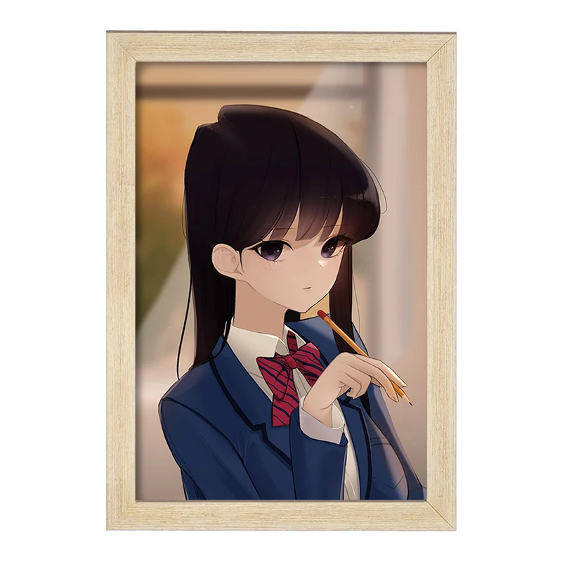 تابلو خندالو مدل انیمه کومی سان  کد 16103