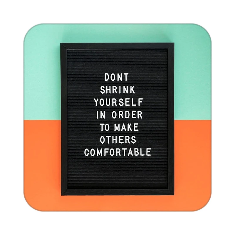 زیر لیوانی کاکتی طرح جملات انگیزشی و مثبت مدل mp24984