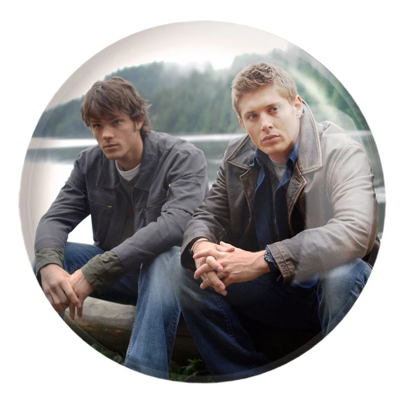 پیکسل خندالو طرح سم و دین وینچستر سریال سوپرنچرال Supernatural کد 24510 مدل بزرگ