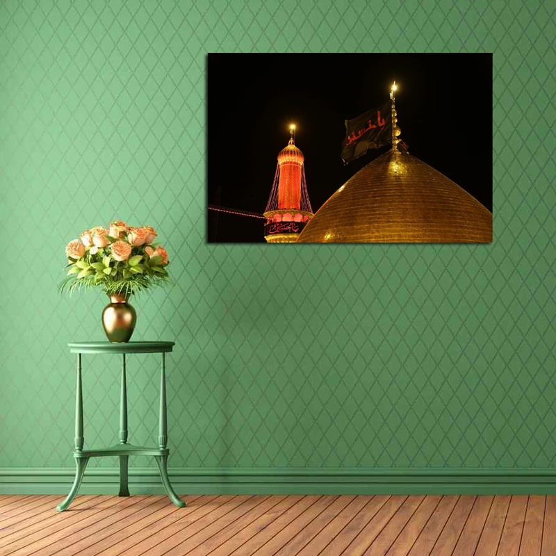 تابلو شاسی مدل حرم امام حسین(ع) کد 1