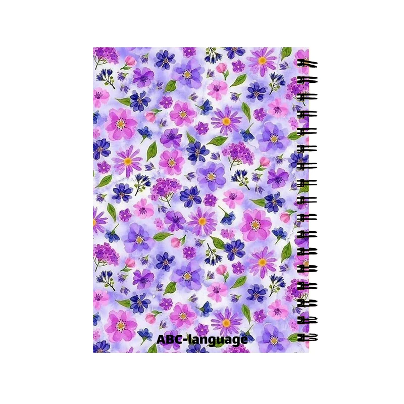 دفتر زبان 60 برگ مدل فانتزی کد 649