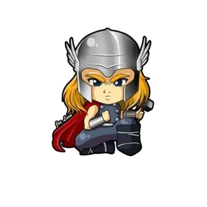 استیکر لپ تاپ و موبایل مدل سریال طرح تور اونجرز Thor Avengers کد 3168