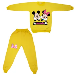 ست سویشرت و شلوار دخترانه مدل مینی موس