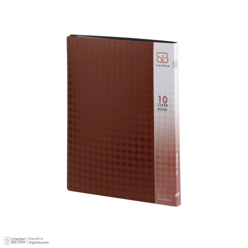 کلر بوک سوپر بایند مدل الوان کد CB-A4-10