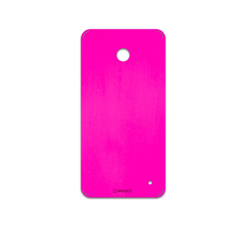 برچسب پوششی ماهوت مدل Phosphorus-Pink مناسب برای گوشی موبایل نوکیا Lumia 630