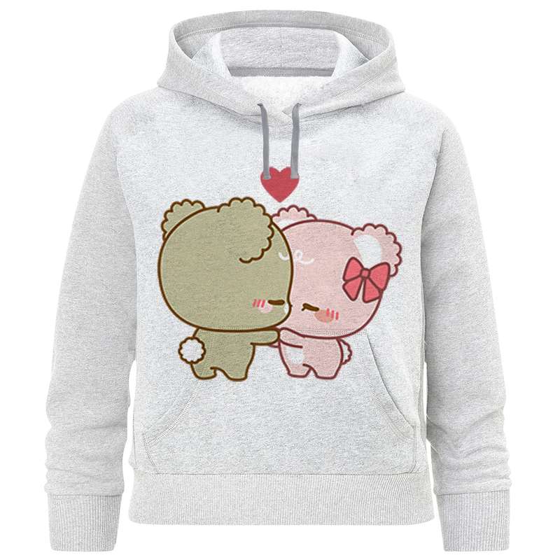 هودی دخترانه مدل خرس عاشق F1025