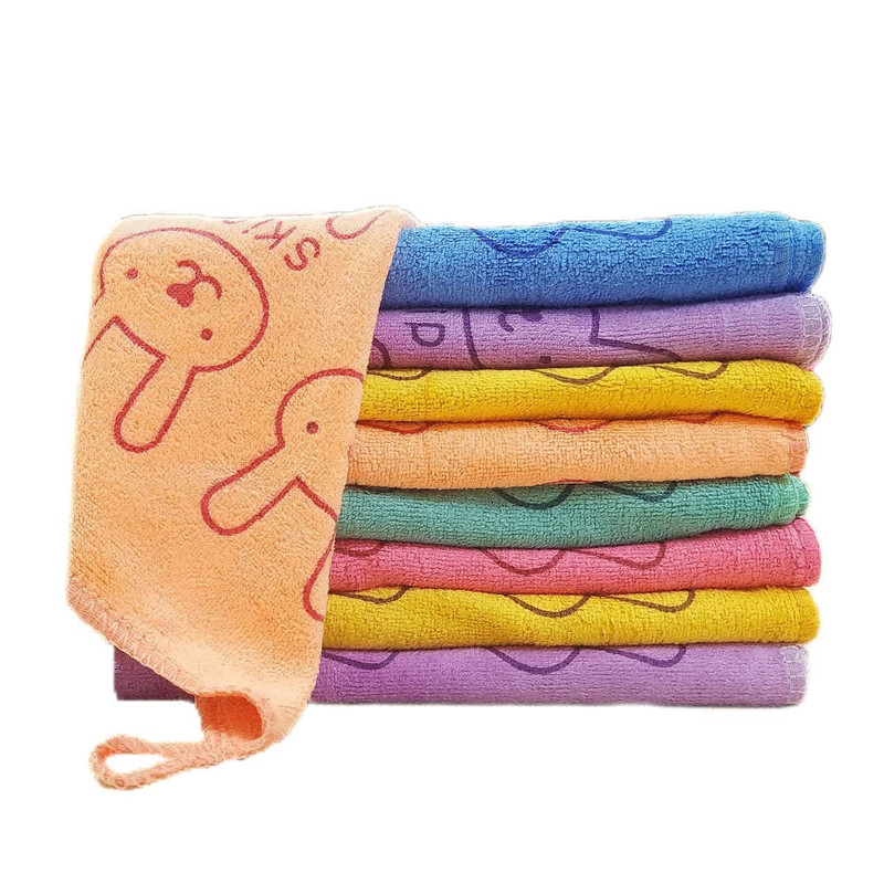 دستمال آشپزخانه ابراف مدل سوپر میکروفایبر عروسکی ABSUPERD406 بسته 6 عددی