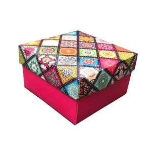 جعبه هدیه طرح هندسی کد M2