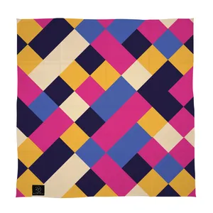 دستمال سر و گردن 27 طرح انتزاعی کد J06