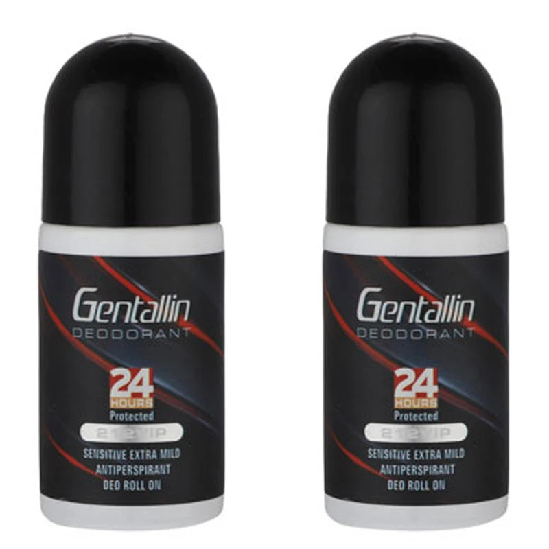 رول ضد تعریق جنتالین مدل  212 VIP حجم 70 میلی لیتر بسته 2 عددی