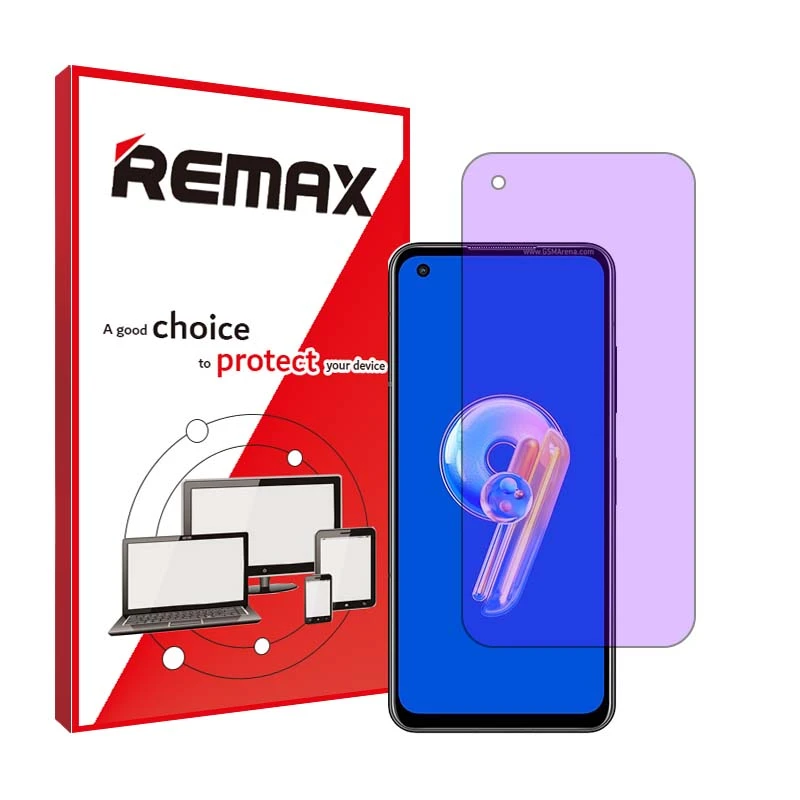محافظ صفحه نمایش فیلتر بنفش ریمکس مدل Eye Care مناسب برای گوشی موبایل ایسوس Zenfone 9