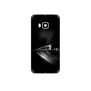 MAHOOT Black Portrait Cover Sticker for HTC One S9