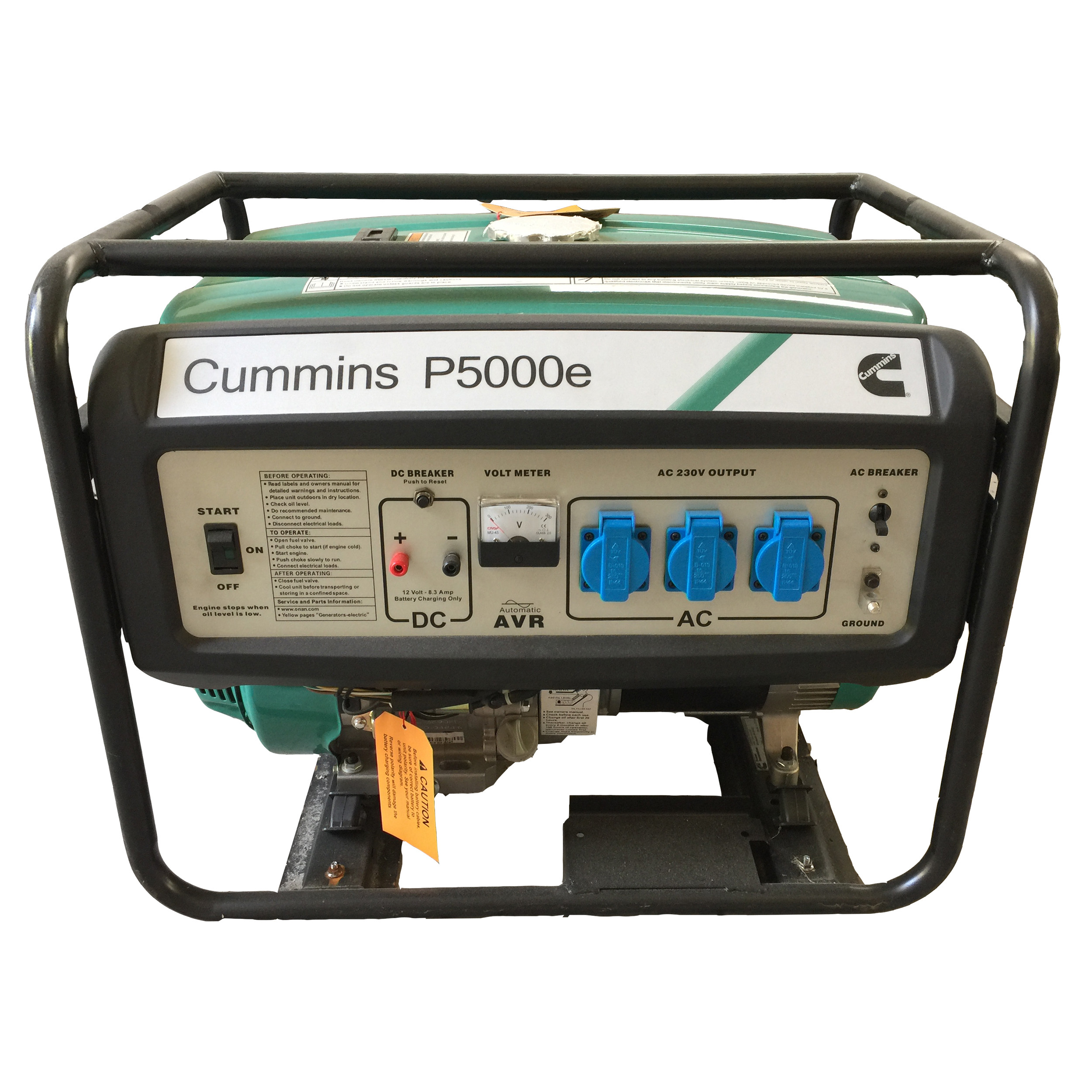 موتور برق کامینز مدل P5000e-w