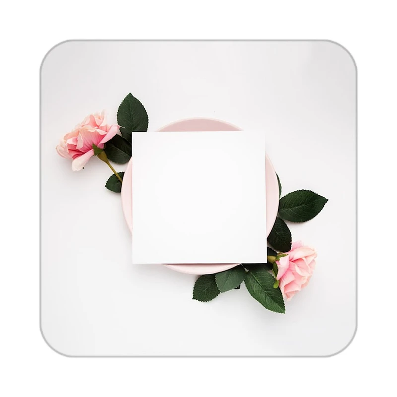 زیر لیوانی کاکتی طرح گل مدل mp18644