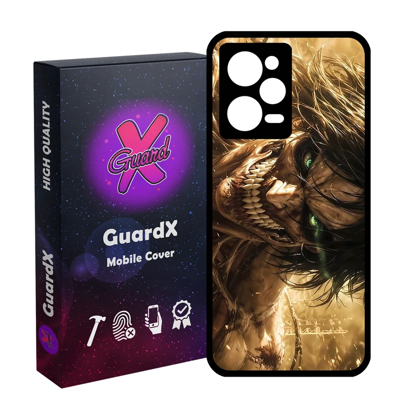 کاور گارد ایکس طرح مبارز مدل 11075 مناسب برای گوشی موبایل شیائومی Redmi Note 12 Pro 5G/Poco X5 Pro 5G/Note 12 Pro Speed