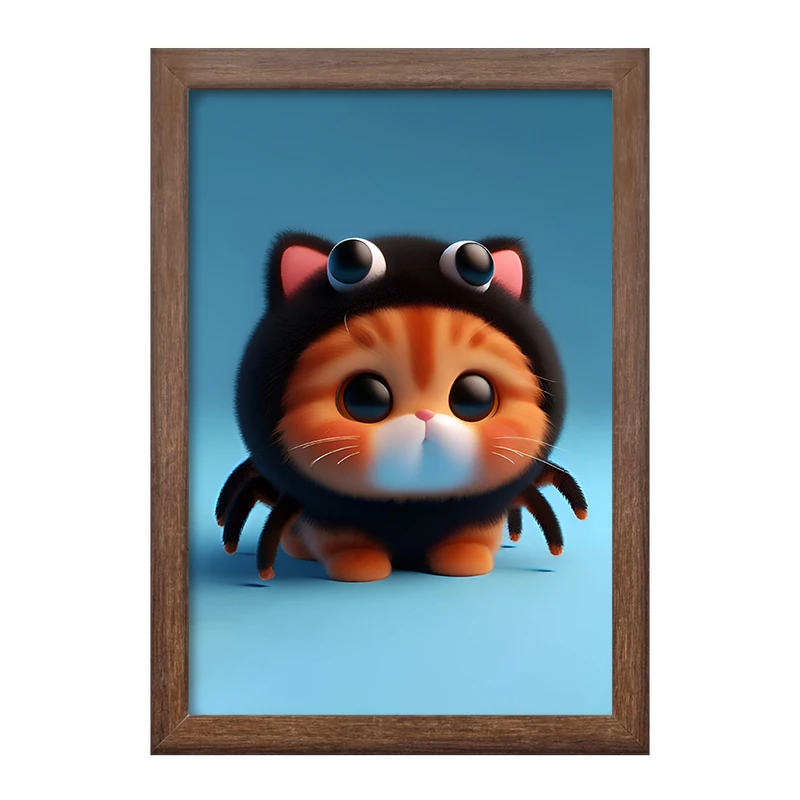 تابلو خندالو طرح گربه کوچولو کد F8555