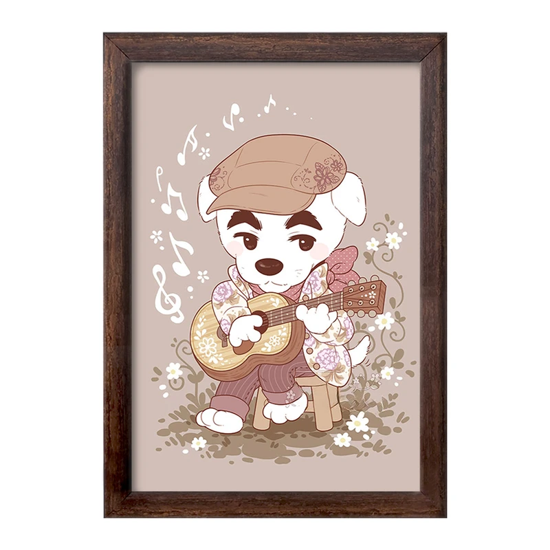 تابلو خندالو طرح بازی انیمال کراسینگ (Animal Crossing) کد 32645