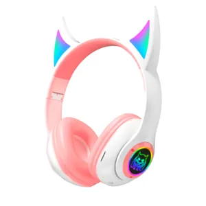 هدست بلوتوثی طرح فانتزی Cat مدل STN-25 کد01