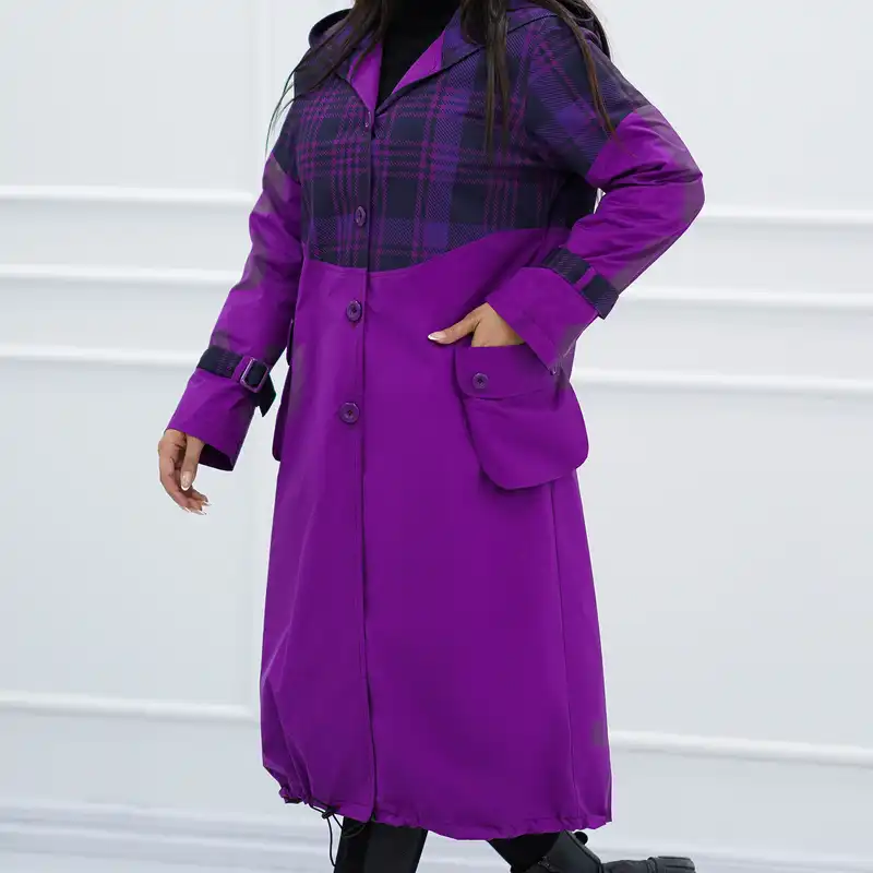 بارانی زنانه السانا مدل شالیز کد 160436