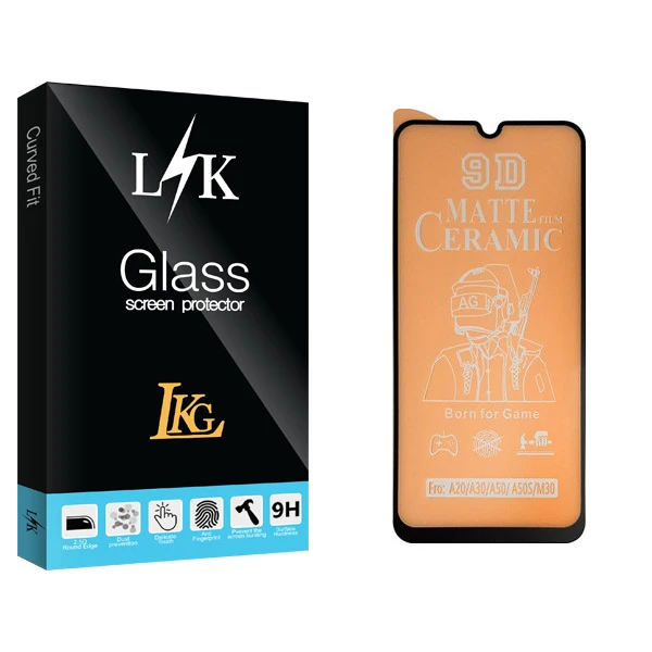محافظ صفحه نمایش مات ال کا جی مدل LK Glass مناسب برای گوشی موبایل سامسونگ Galaxy A20