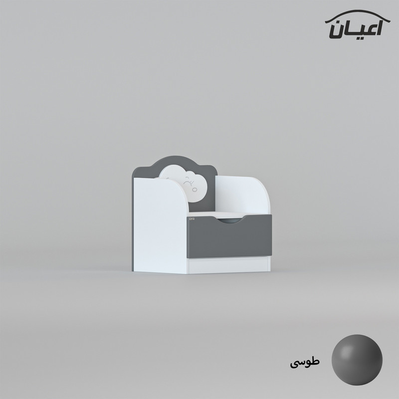 میز پاتختی کودک و نوجوان اعیان مدل FH761