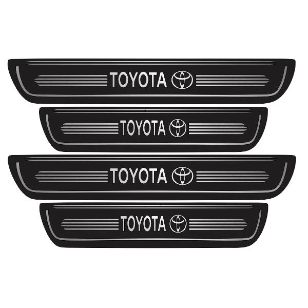 پارکابی خودرو آداک طرح چرم کدPtoyota مناسب برای تویوتا مجموعه 4 عددی