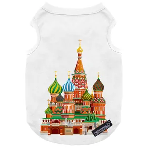 لباس سگ و گربه 5 طرح Moscow Kremlin کد MH876 سایز L