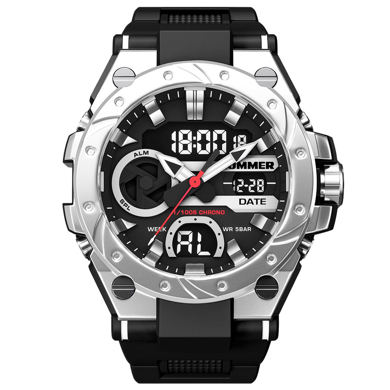 ساعت مچی عقربه ای کوارتز مردانه هامر مدل HM1428-C1