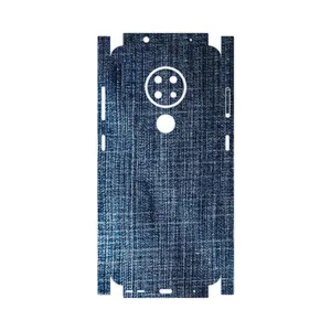 MAHOOT Fabric Texture 3-FullSkin Cover Sticker for Nokia 7.2