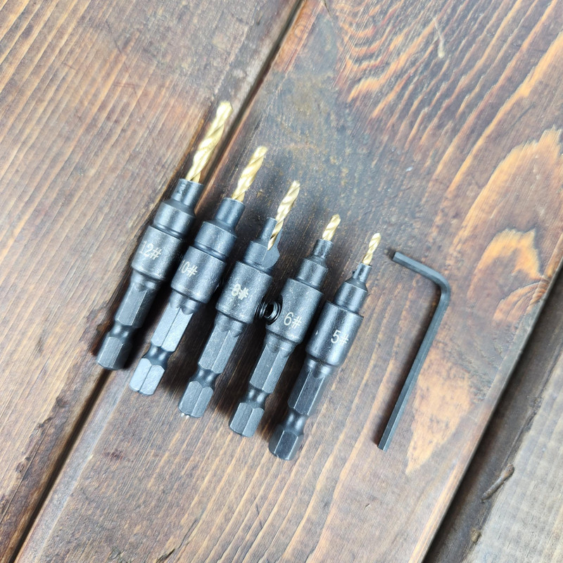 مته خزینه صنعتی کد 1701 مجموعه 5 عددی