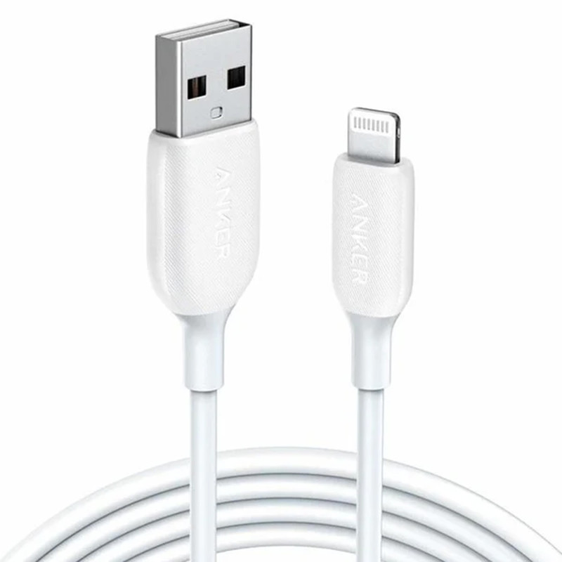 کابل تبدیل USB به لایتنینگ انکر مدل A8813H21 طول 1.8 متر 