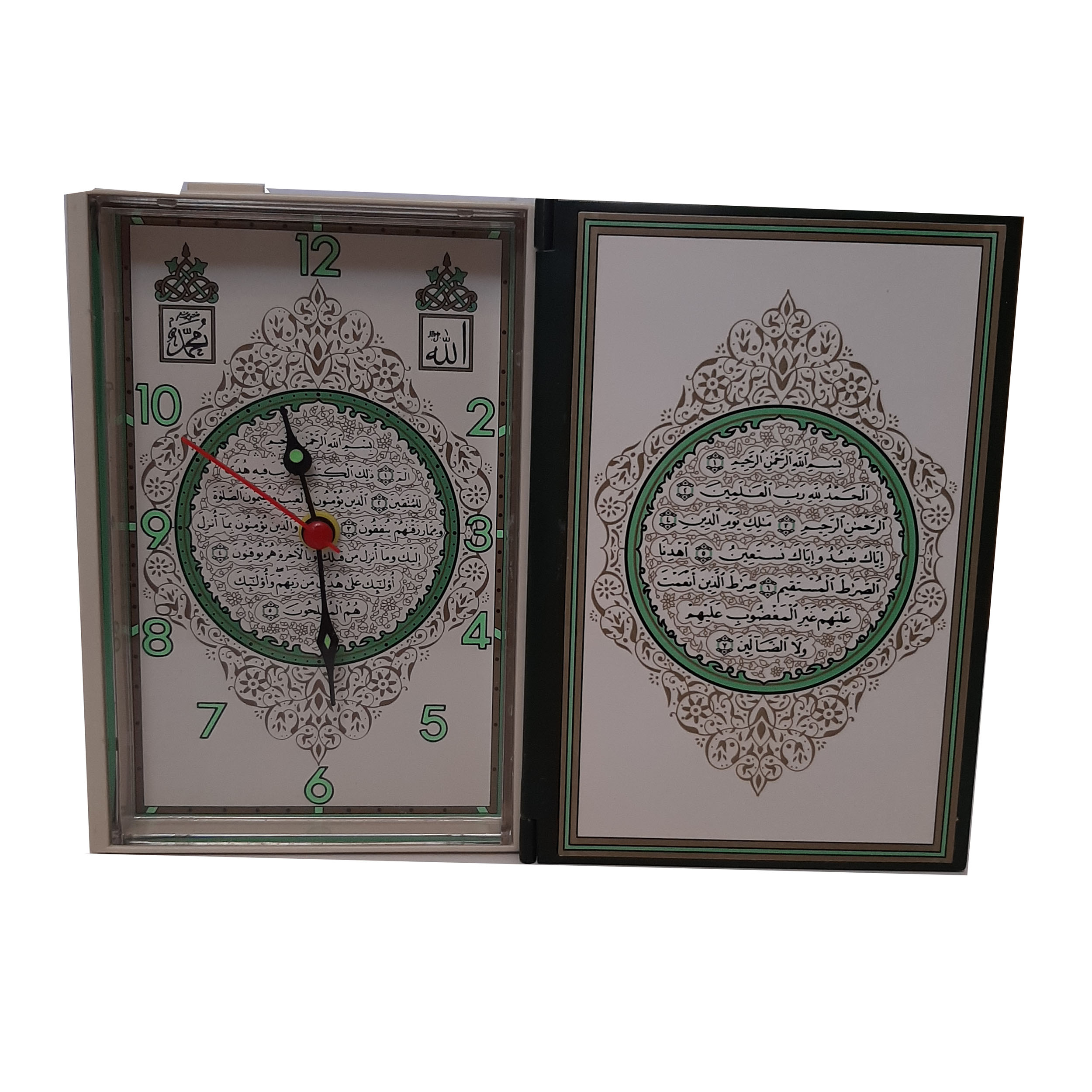 ساعت رومیزی طرح قرآن مدل اذان گو