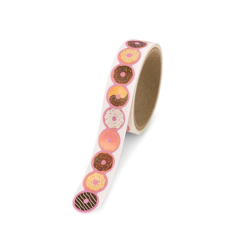 چسب کاغذی مدل  واشی دونات عرض 2 سانتی متر