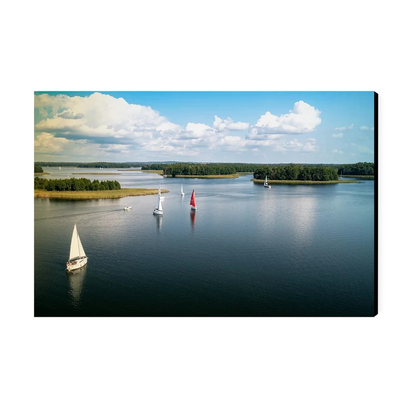 تابلو شاسی عرش طرح گردشگری لهستان مدل دریاچه مازوری کد As5903