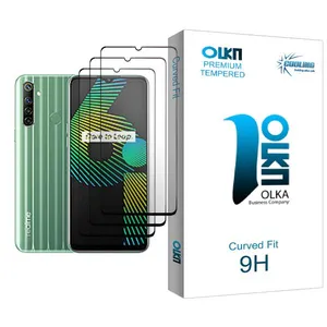 Cooling Olka Glass MIX003 Screen Protector For Realme 6i Pack Of 3