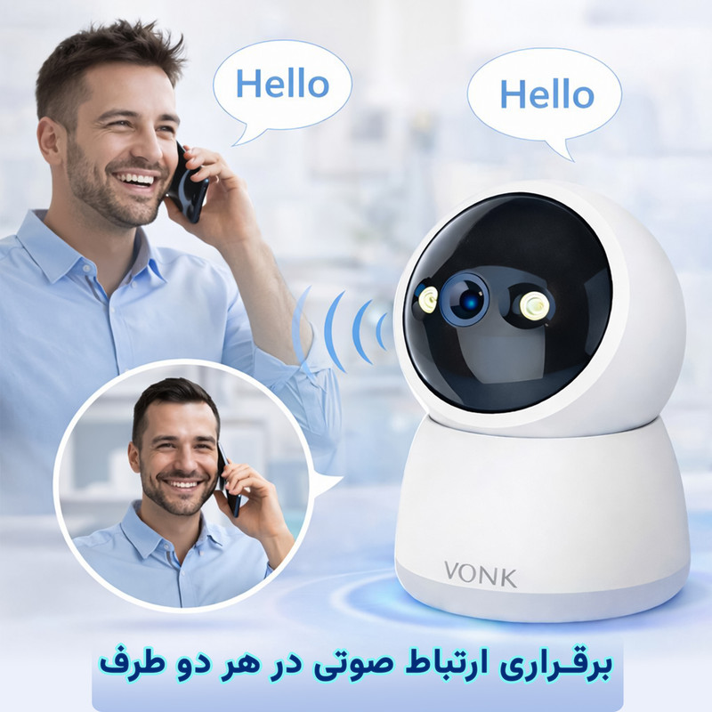 دوربین مداربسته تحت شبکه وونک مدل M2