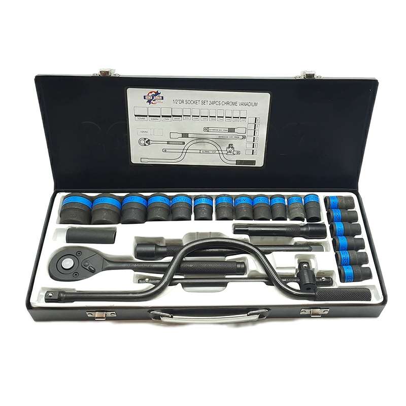 آچار و سری بکس اس جی تی مدل ps24 مجموعه 24 عددی