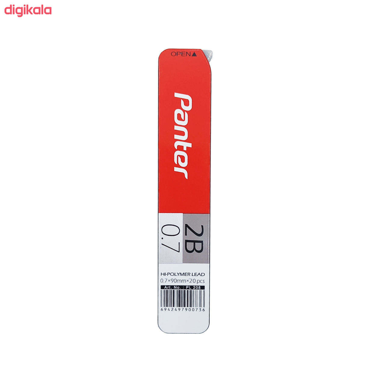 نوک مداد نوکی 0.7 میلی متری پنتر مدل 007 Hi-pl بسته 2 عددی