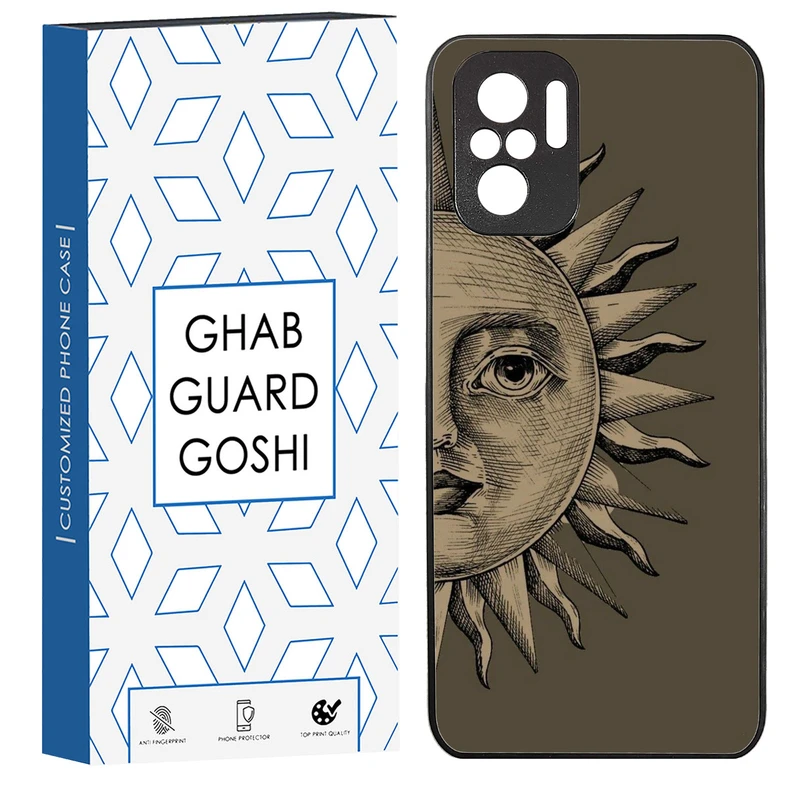 کاور قاب گارد گوشی طرح خورشید کد TPU-191 مناسب برای گوشی موبایل شیائومی Redmi Note 10 4g / Redmi Note 10s / Poco m5s